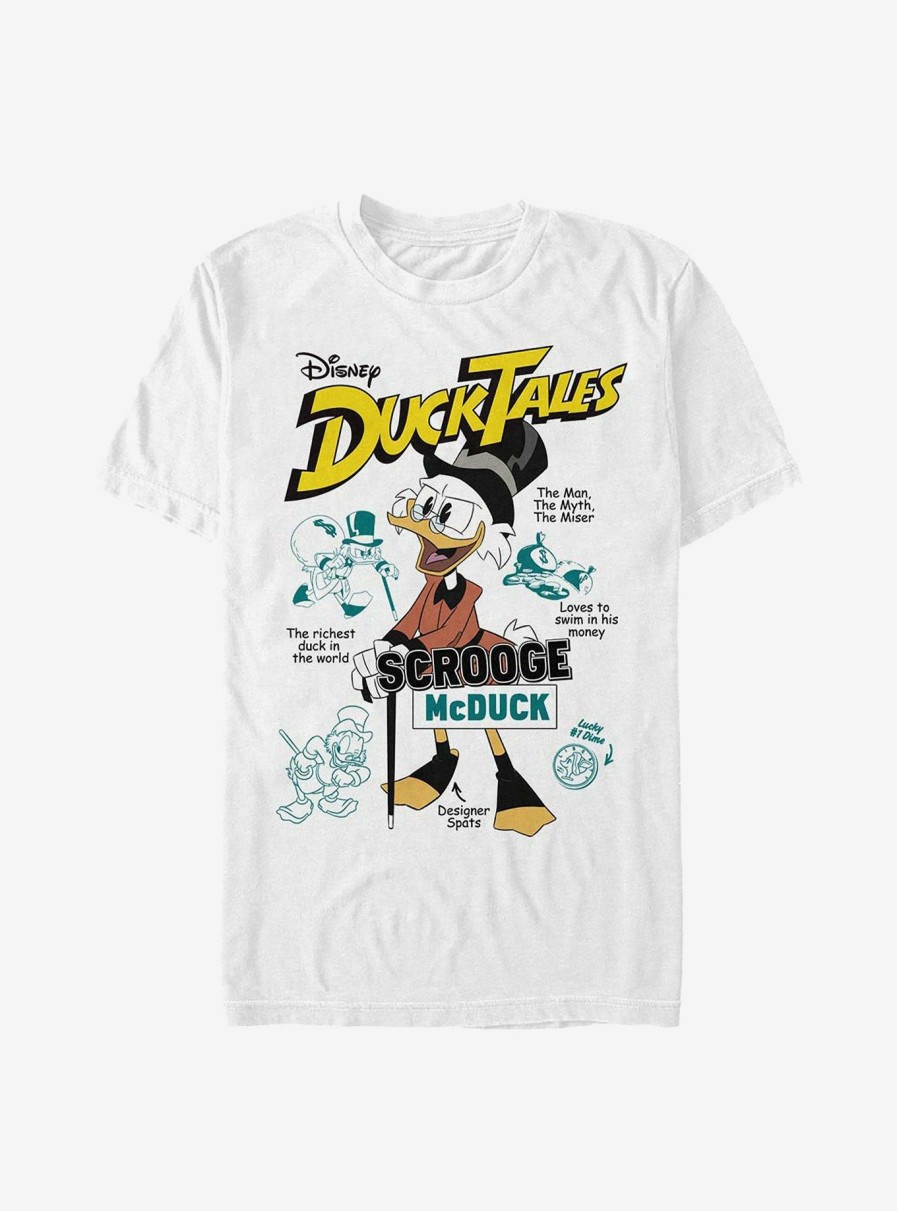 Adults * | Lower Price Disney Ducktales Richest Duck T-Shirt