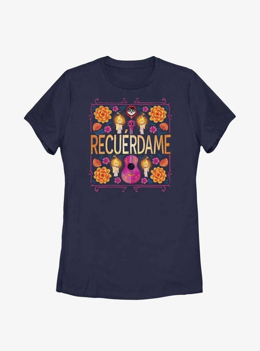 Adults * | Disney Pixar Coco Recu?Ame Womens T-Shirt Discount Sale