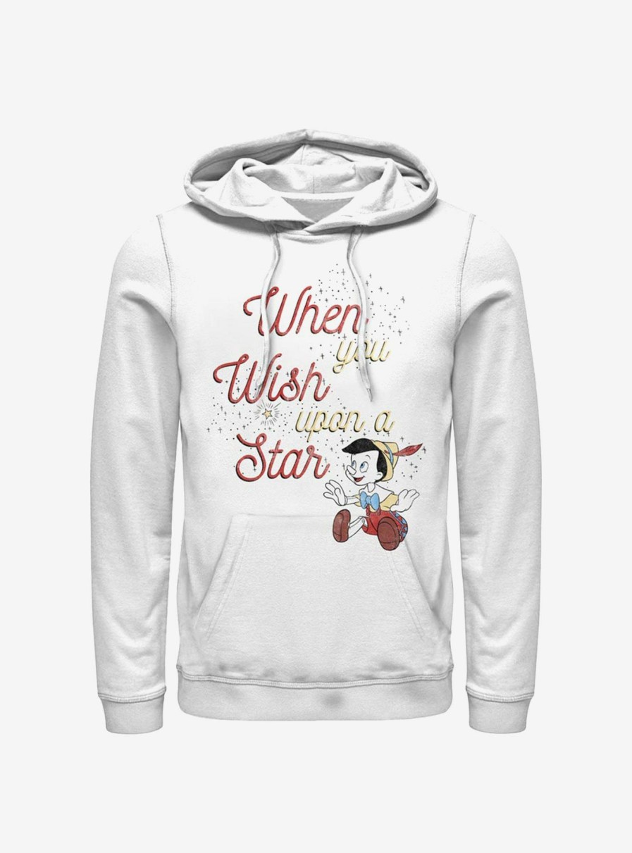 Adults * | Disney Pinocchio Wishing Star Hoodie 100% Guarantee