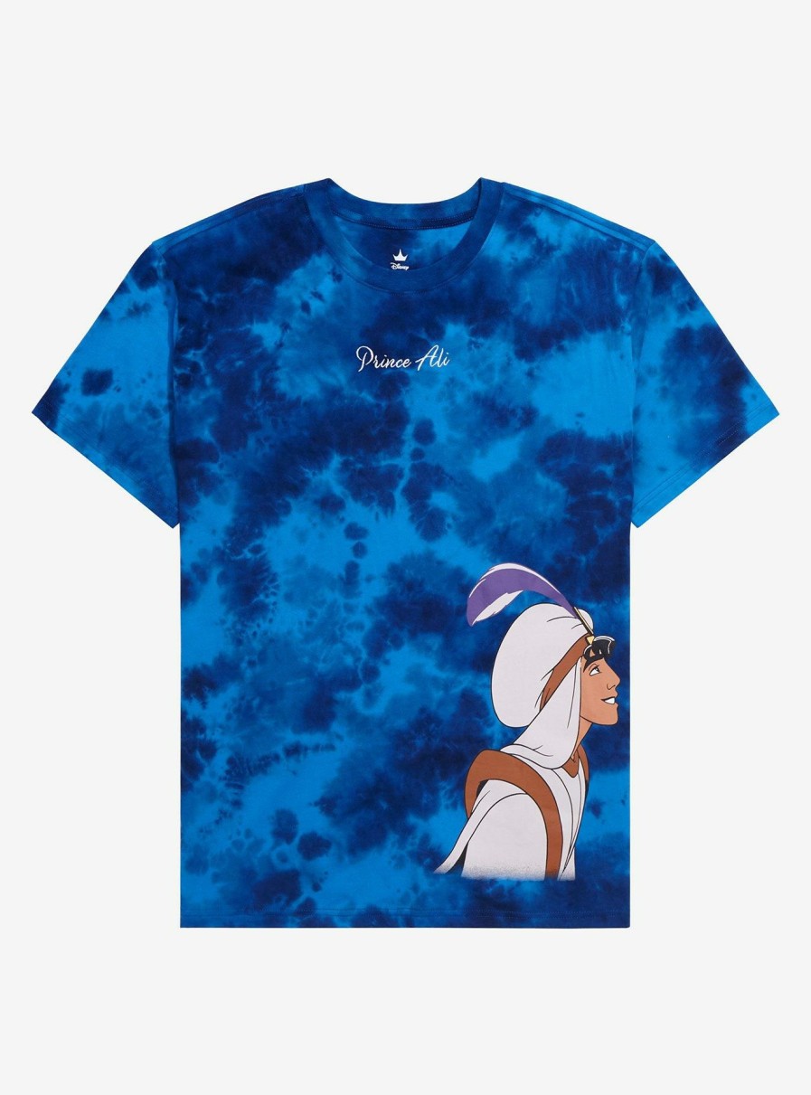 Adults * | Disney Aladdin Prince Ali Tie-Dye T-Shirt Boxlunch Exclusive Best Choice