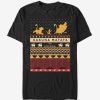 Adults * | Hot Selling Disney The Lion King Hakuna Matata Christmas Pattern T-Shirt