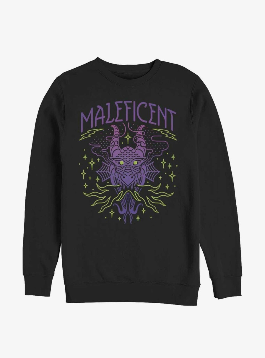 Adults * | Disney Sleeping Beauty Maleficent Dragon Mystic Sweatshirt Discount Sale