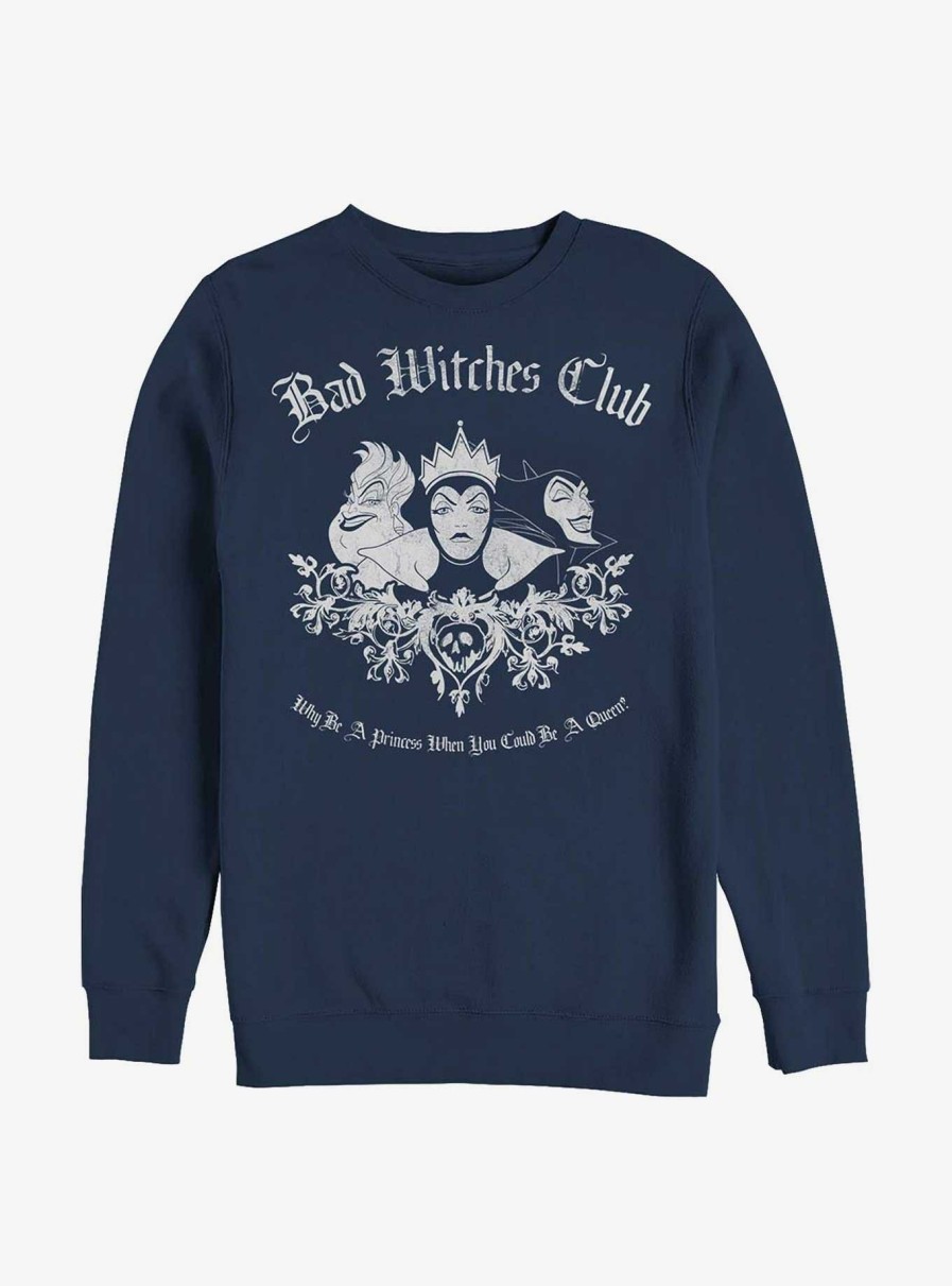 Adults * | Reasonable Price Disney Villains Bad Witches Club Sweatshirt