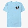 Adults * | Hot Sell Disney Mickey Mouse Oops Face Pocket T-Shirt