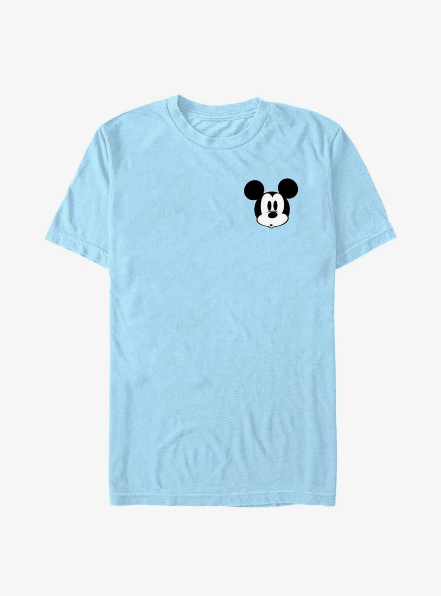 Adults * | Hot Sell Disney Mickey Mouse Oops Face Pocket T-Shirt