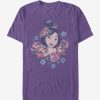 Adults * | Discount Disney Mulan Floral Warrior T-Shirt