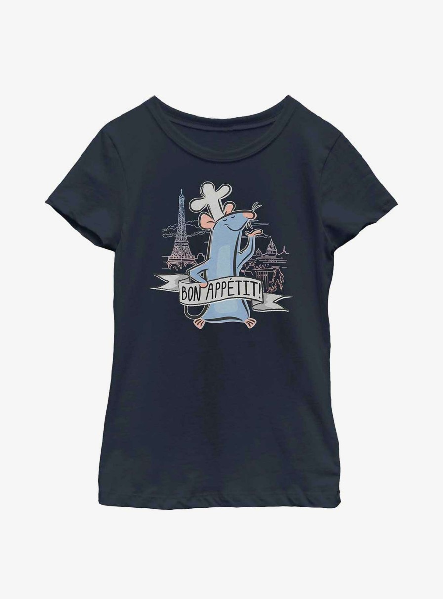 Kids * | Disney Pixar Ratatouille Bon App?T Youth Girls T-Shirt Excellent