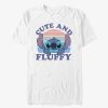 Adults * | Disney Lilo & Stitch Cute And Fluffy T-Shirt Original