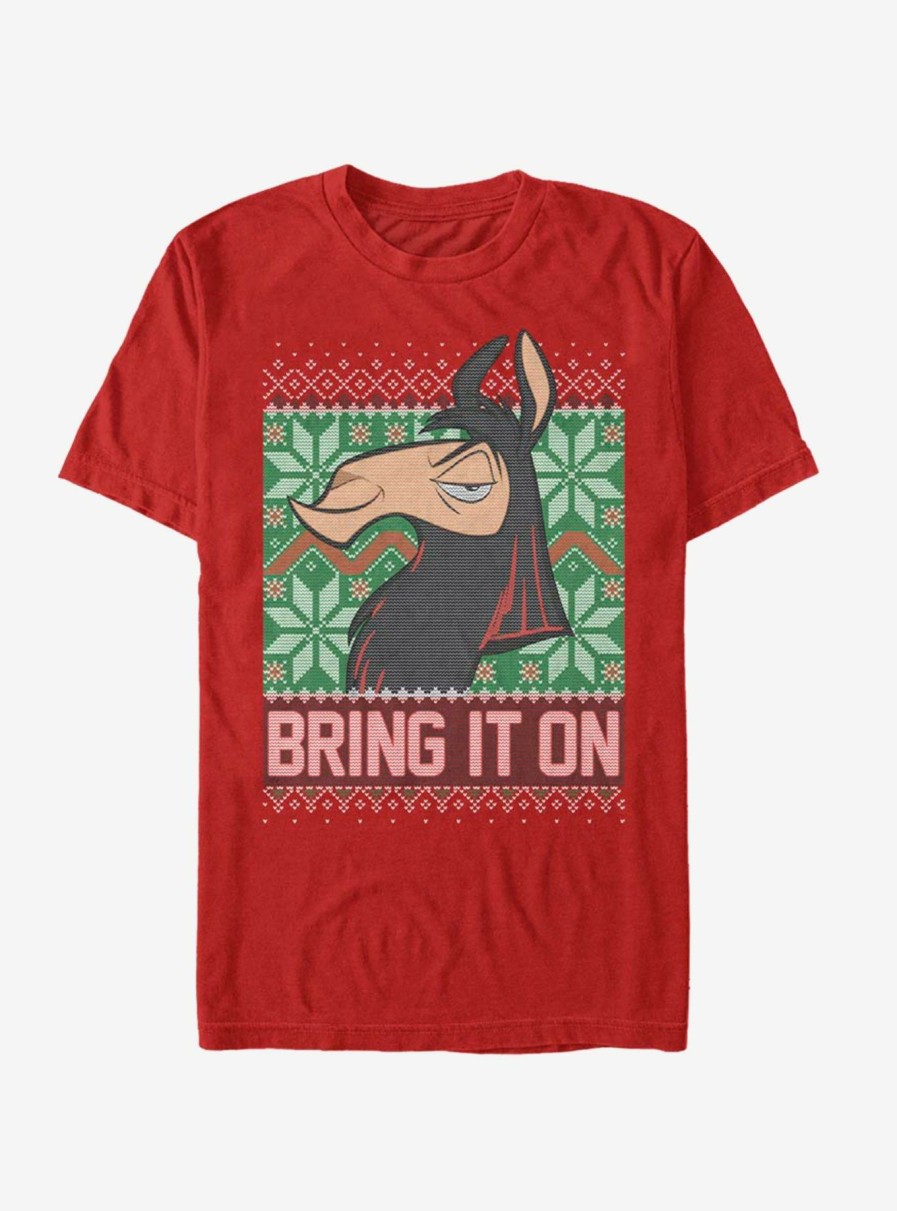 Adults * | Best Guaranteed Disney The Emperors New Groove Bring On The Holidays T-Shirt