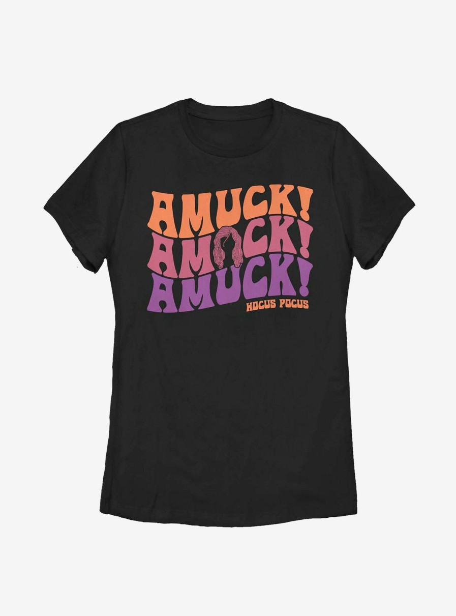 Adults * | Hot Selling Disney Hocus Pocus Amuck Amuck Amuck Womens T-Shirt