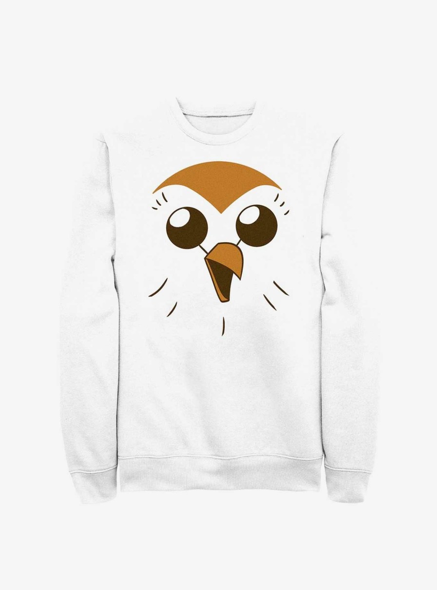 Adults * | Disney The Owl House Hooty Face Sweatshirt Top Sellers