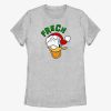 Adults * | Limit Offer Disney Donald Duck Frech Naughty In German Womens T-Shirt