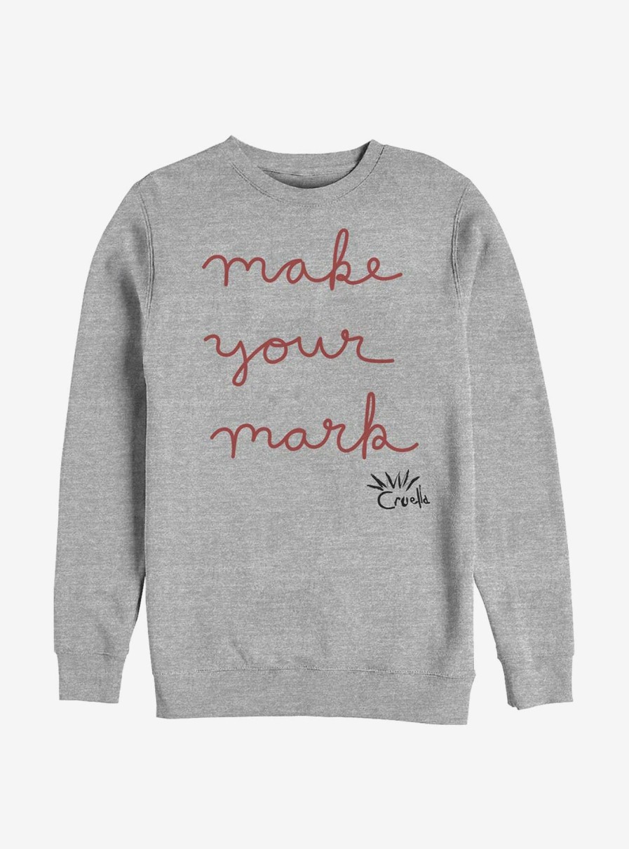 Adults * | Disney Cruella Make Your Mark Sweatshirt Top Sellers