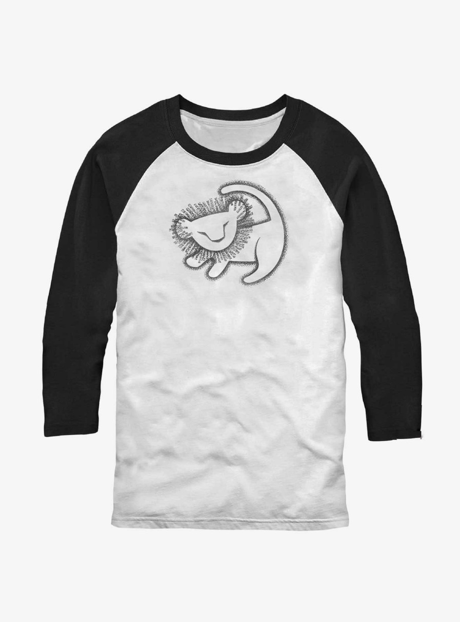 Adults * | Online Store Disney The Lion King Cave Painting Raglan