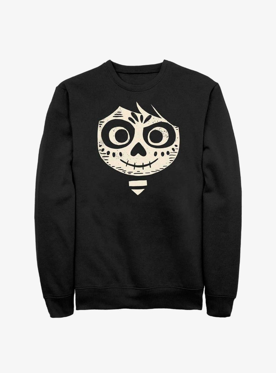 Adults * | Disney Pixar Coco Miguel Face Sweatshirt Best Sellers