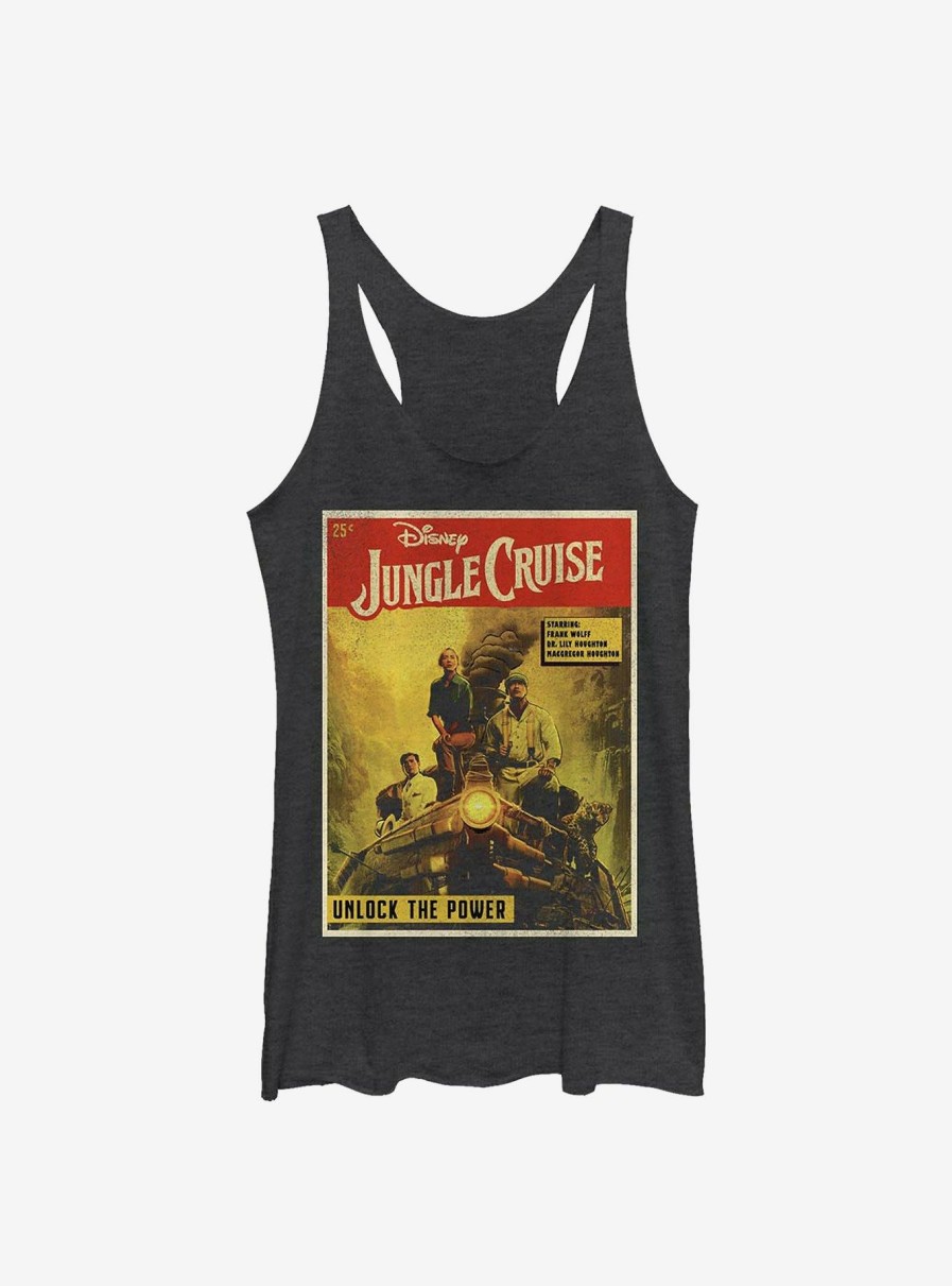 Adults * | Disney Jungle Cruise Comic Cover Womens Tank Top Outlet