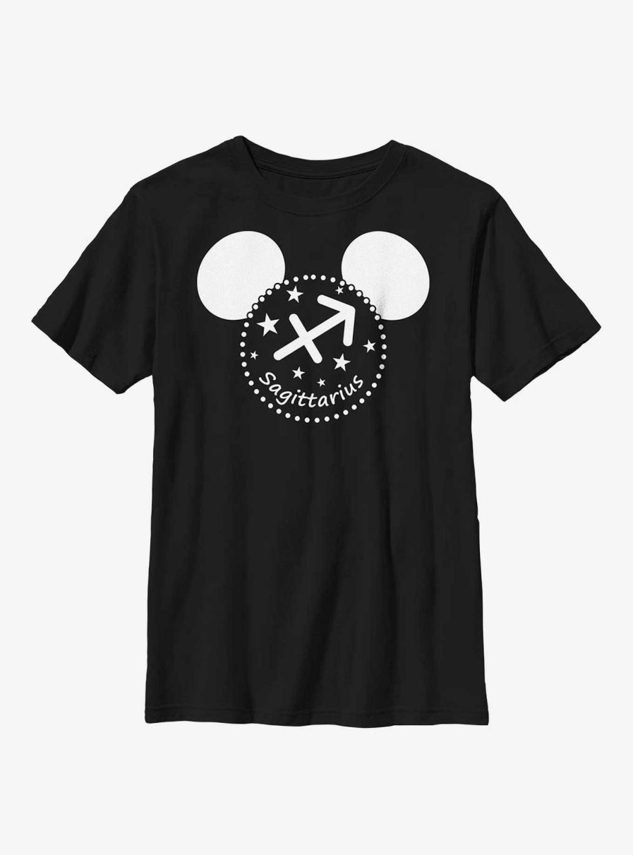 Kids * | Hot Selling Disney Mickey Mouse Sagittarius Ears Youth T-Shirt