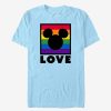 Adults * | Disney Mickey Mouse Pride Box T-Shirt Outlet