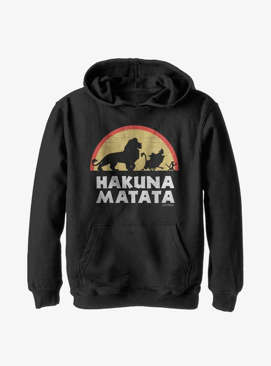 Kids * | Disney The Lion King Hakuna Walk Youth Hoodie Top Sellers