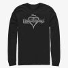 Adults * | Disney Kingdom Hearts Logo Long-Sleeve T-Shirt Clearance