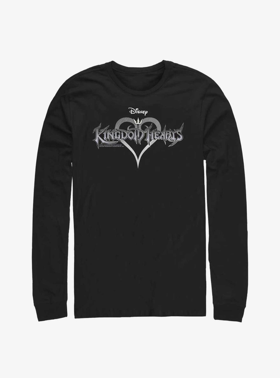 Adults * | Disney Kingdom Hearts Logo Long-Sleeve T-Shirt Clearance