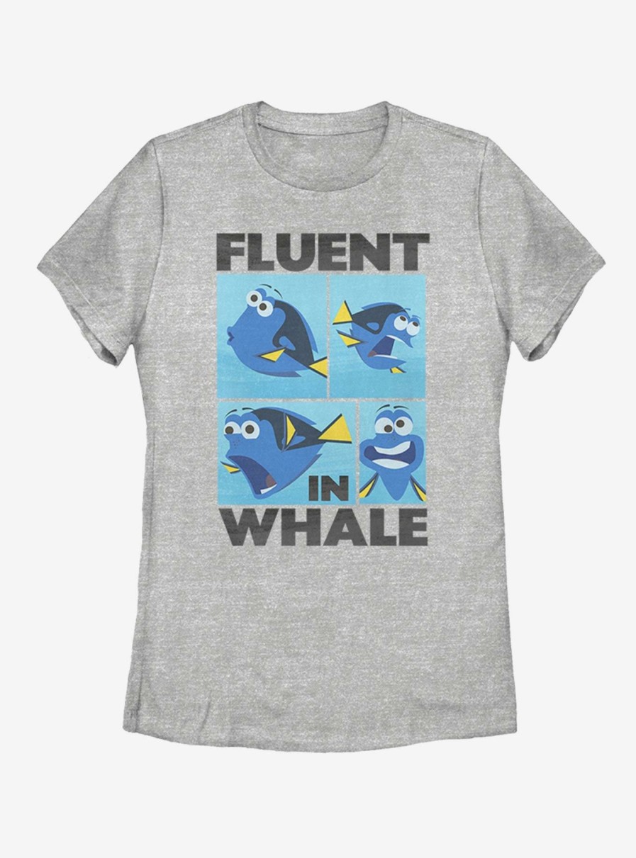 Adults * | Closeout Sale Disney Pixar Finding Dory Whale Talk Womens T-Shirt