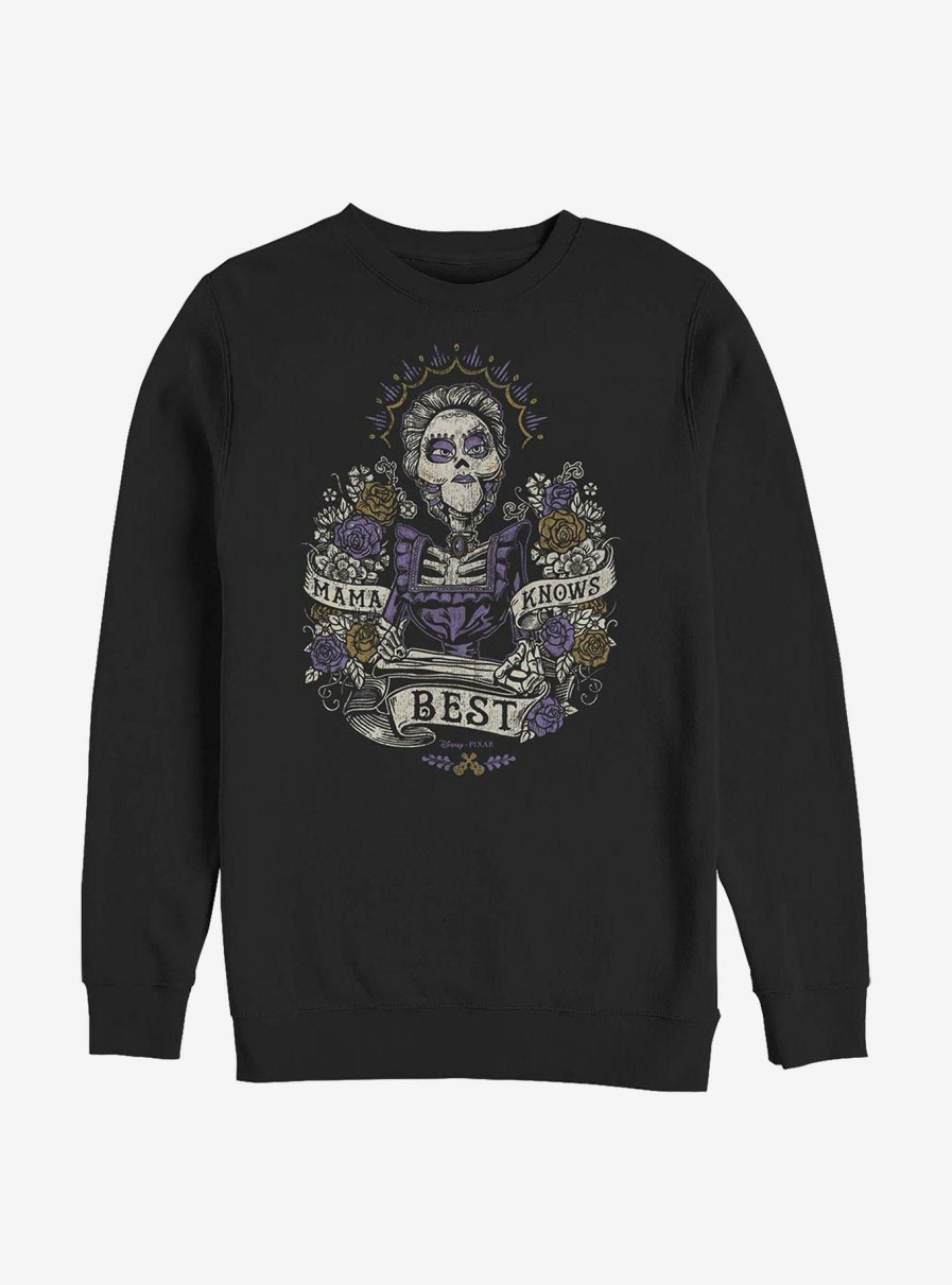 Adults * | Disney Pixar Coco Mama Knows Sweatshirt Outlet