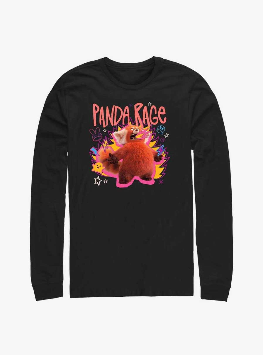 Adults * | Disney Pixar Turning Red Panda Rage Long-Sleeve T-Shirt Latest Fashion