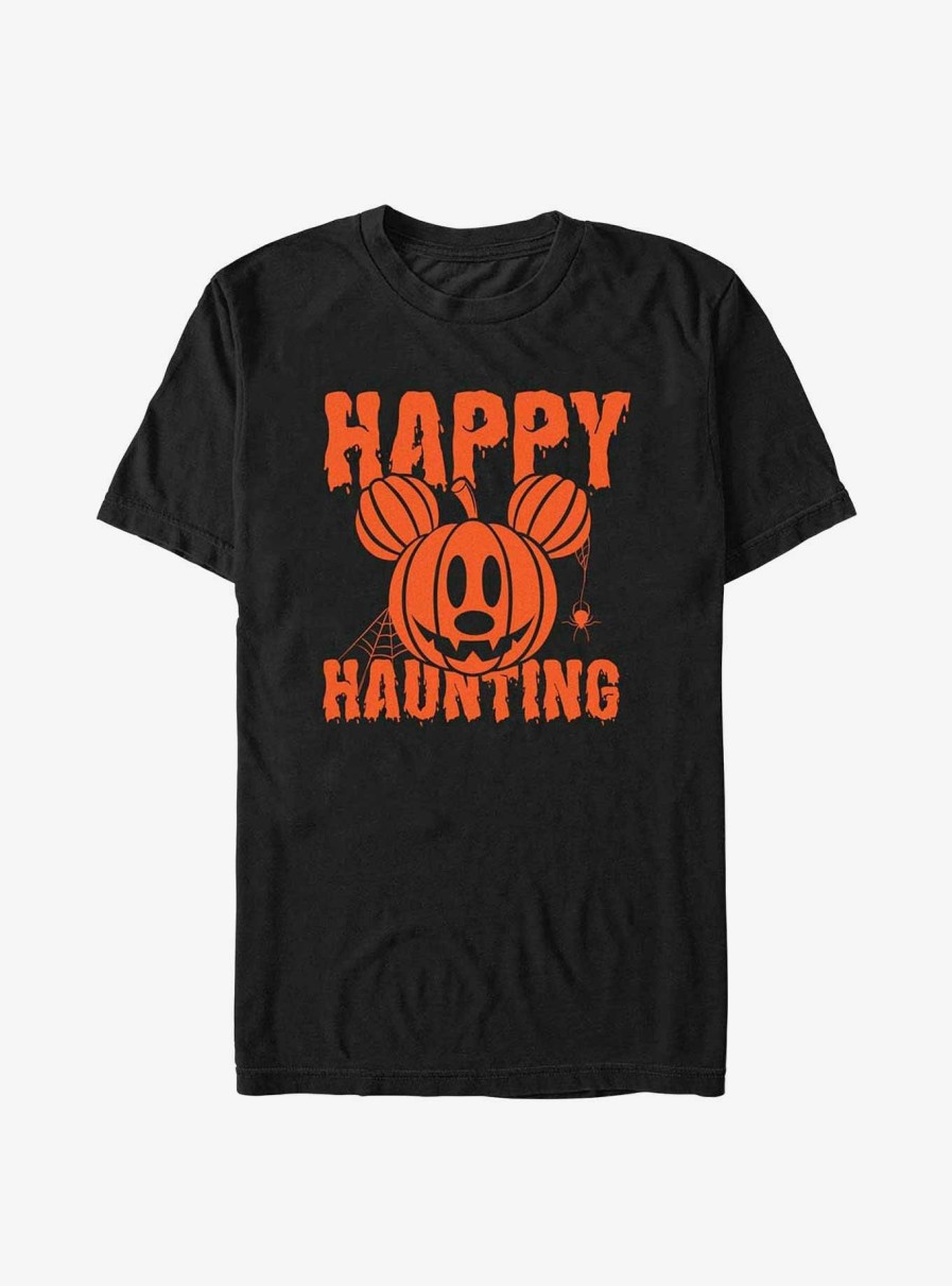 Adults * | Best Guaranteed Disney Mickey Mouse Happy Haunting Pumpkin T-Shirt