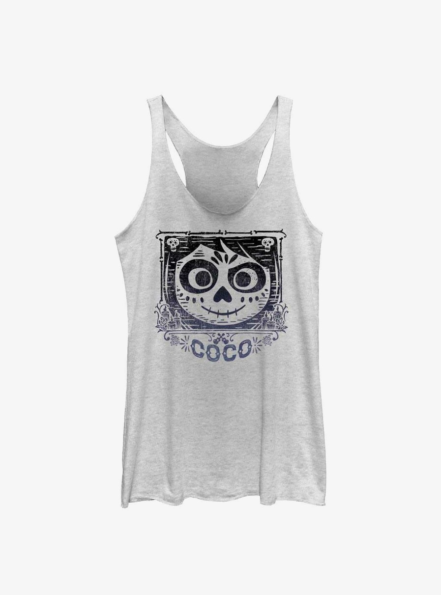 Adults * | Disney Pixar Coco Seizure Eyes Womens Tank Top 100% Guarantee