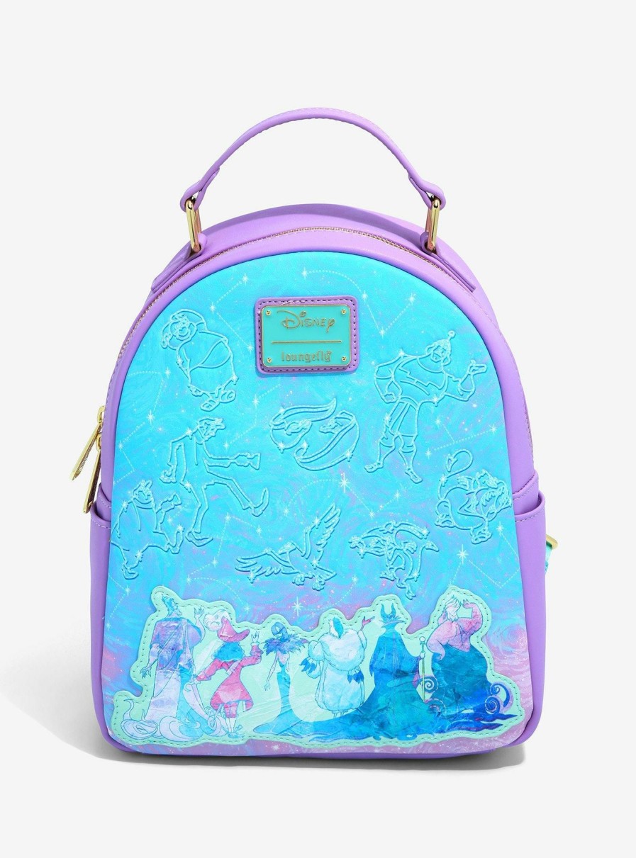 Bags * | Discount Loungefly Disney Villains Constellations Mini Backpack Boxlunch Exclusive