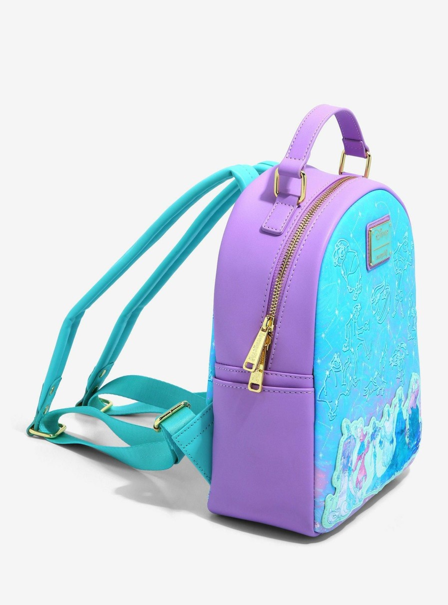 Bags * | Discount Loungefly Disney Villains Constellations Mini Backpack Boxlunch Exclusive