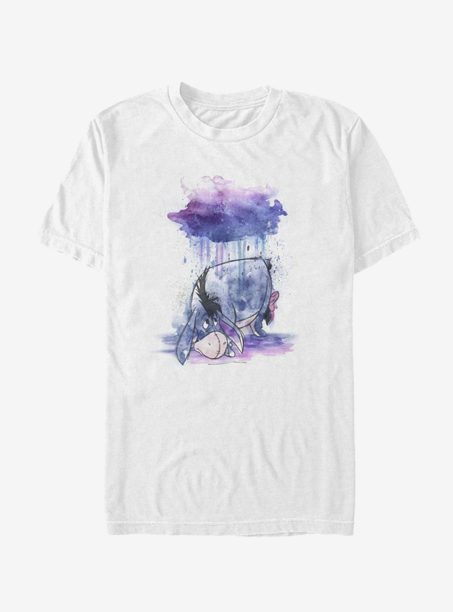 Adults * | Best Quality Disney Winnie The Pooh Watercolor Eeyore T-Shirt