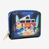 Bags * | Our Universe Disney Lilo & Stitch Camping Trip Small Zip Wallet Boxlunch Exclusive Best Choice