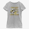 Kids * | Shoping Disney Mickey Mouse & Friends Frohes Neues Jahr Happy New Year In German Youth Girls T-Shirt