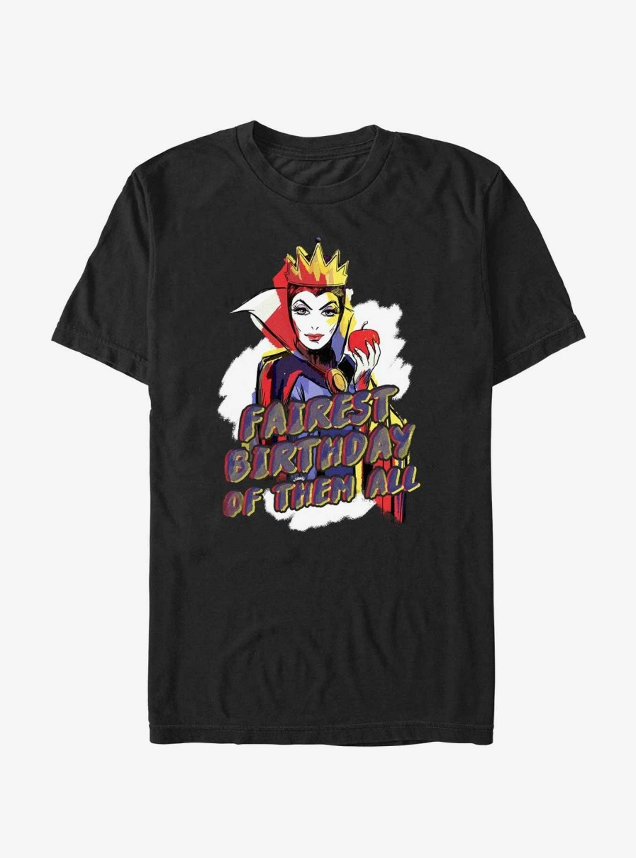 Adults * | Reasonable Price Disney Snow White And The Seven Dwarfs Birthday Queen T-Shirt