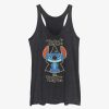 Adults * | Best Quality Disney Lilo & Stitch Trick Or Trick Womens Tank Top