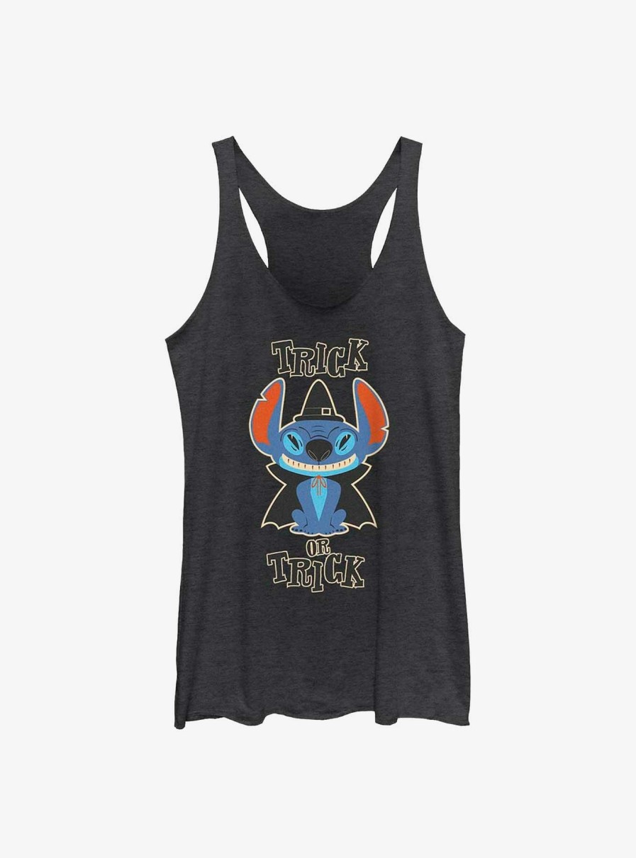 Adults * | Best Quality Disney Lilo & Stitch Trick Or Trick Womens Tank Top