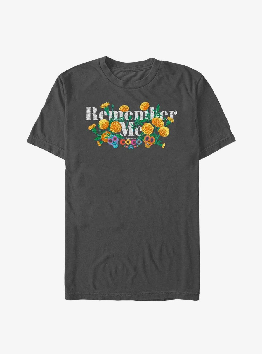 Adults * | Disney Pixar Coco Remember Marigolds T-Shirt Original