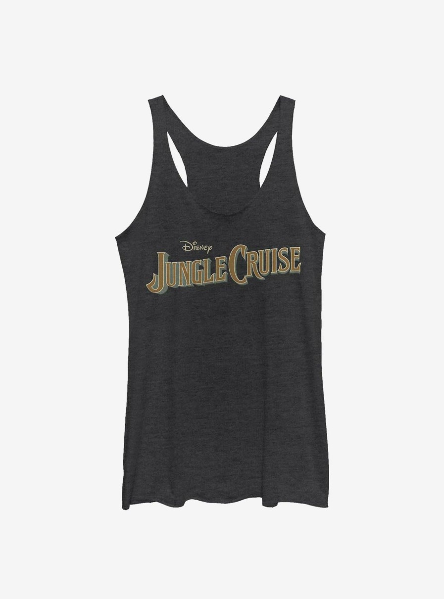 Adults * | Disney Jungle Cruise Logo Womens Tank Top Large Choice