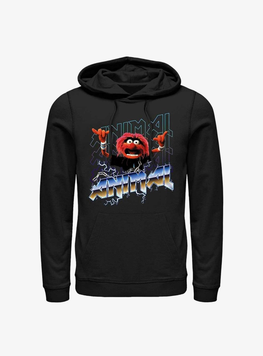 Adults * | Disney The Muppets Heavy Metal Animal Hoodie Outlet