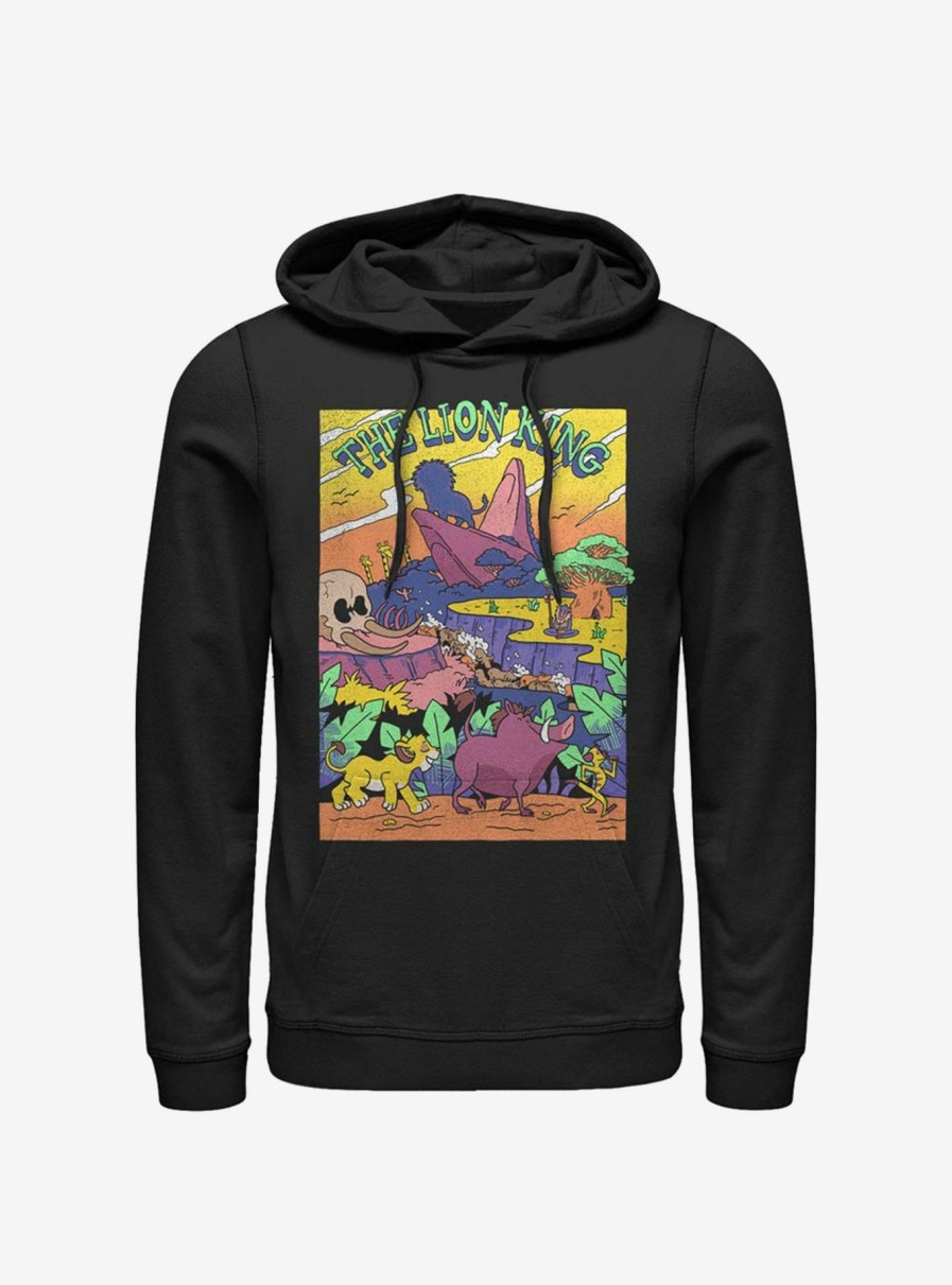 Adults * | Disney The Lion King Hakuna Scenery Hoodie 100% Guarantee