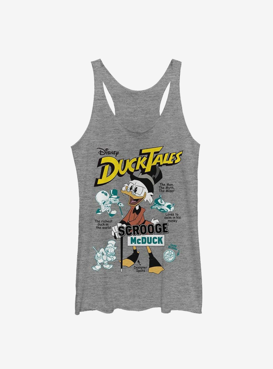 Adults * | Disney Ducktales Richest Duck Womens Tank Top Best Sellers