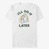 Adults * | Hot Selling Disney Snow White & The Seven Dwarfs Do It Later Sleepy T-Shirt