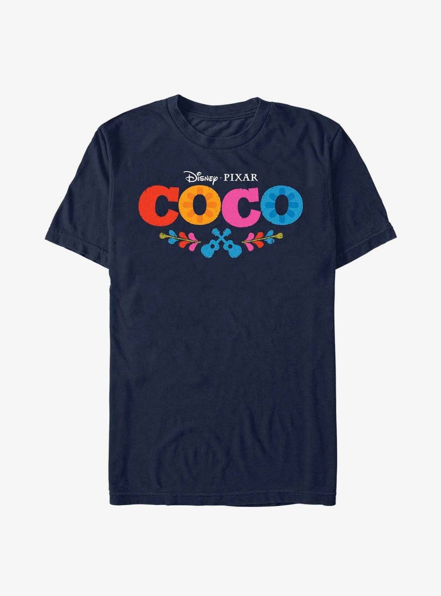 Adults * | Disney Pixar Coco Logo T-Shirt Latest Fashion