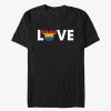 Adults * | Disney Mickey Mouse Rainbow Love T-Shirt Outlet