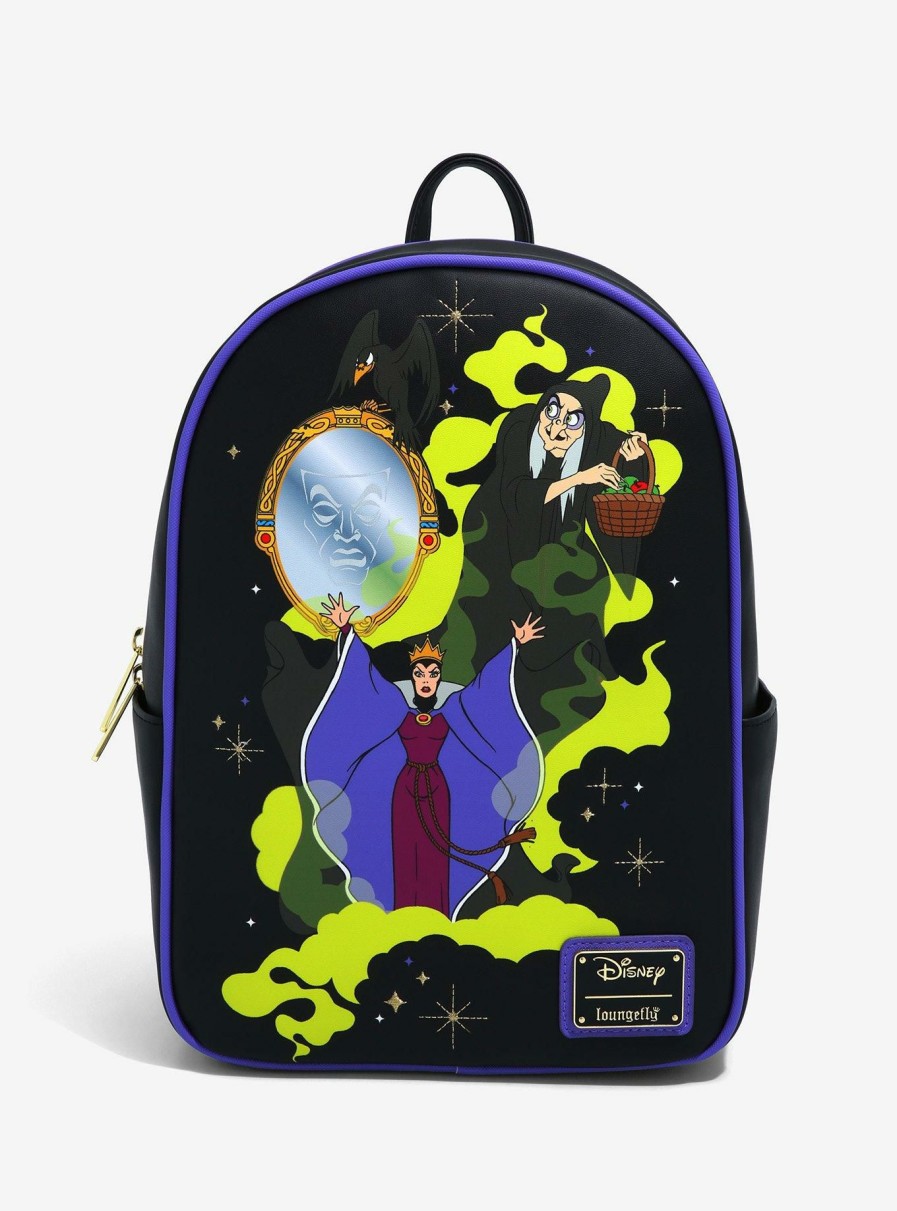 Bags * | Sale Online Loungefly Disney Snow White And The Seven Dwarfs Evil Queen Mini Backpack Boxlunch Exclusive