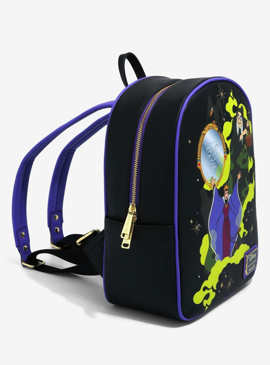 Bags * | Sale Online Loungefly Disney Snow White And The Seven Dwarfs Evil Queen Mini Backpack Boxlunch Exclusive