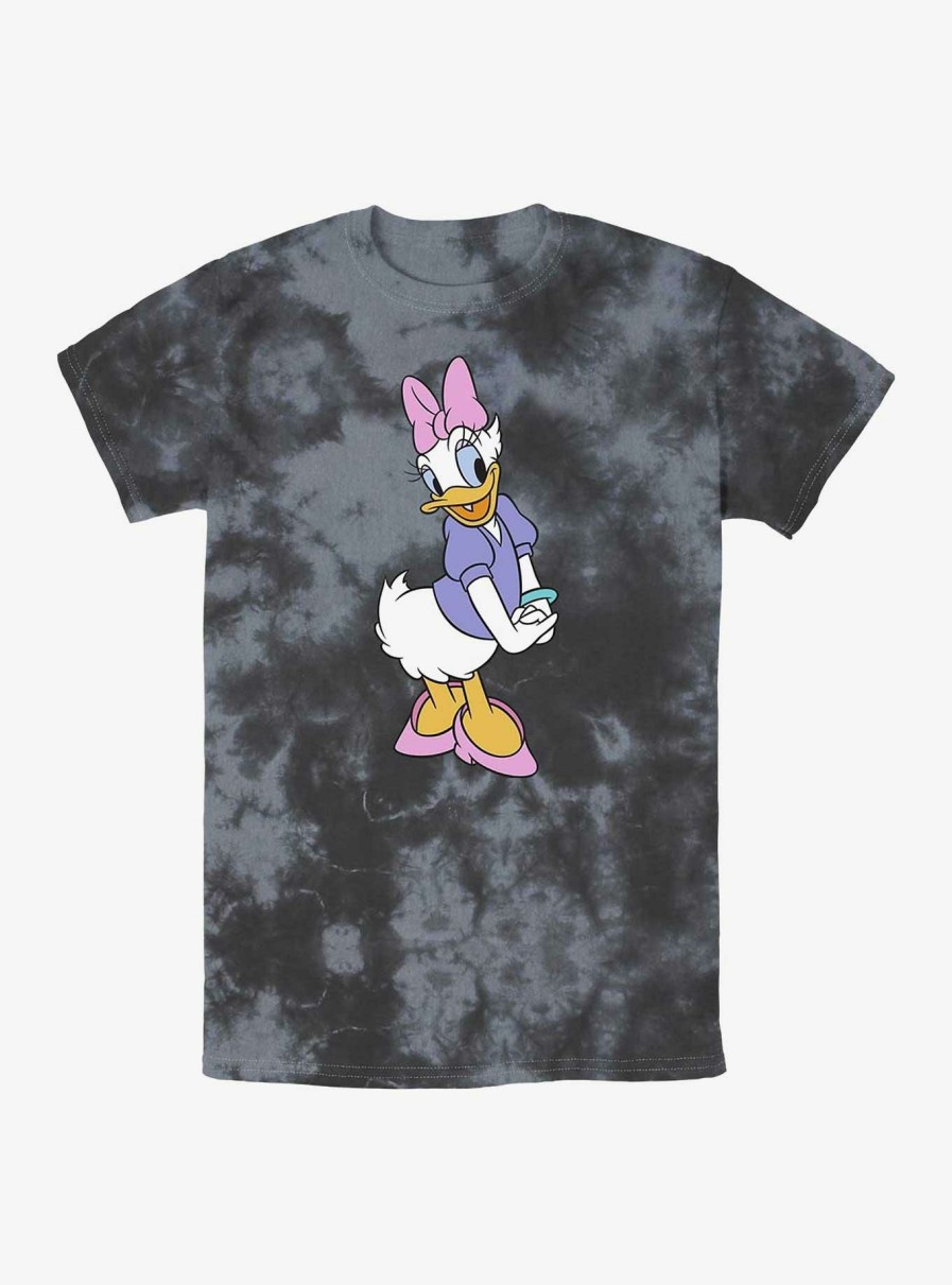 Adults * | Reasonable Price Disney Daisy Duck Traditional Tie-Dye T-Shirt