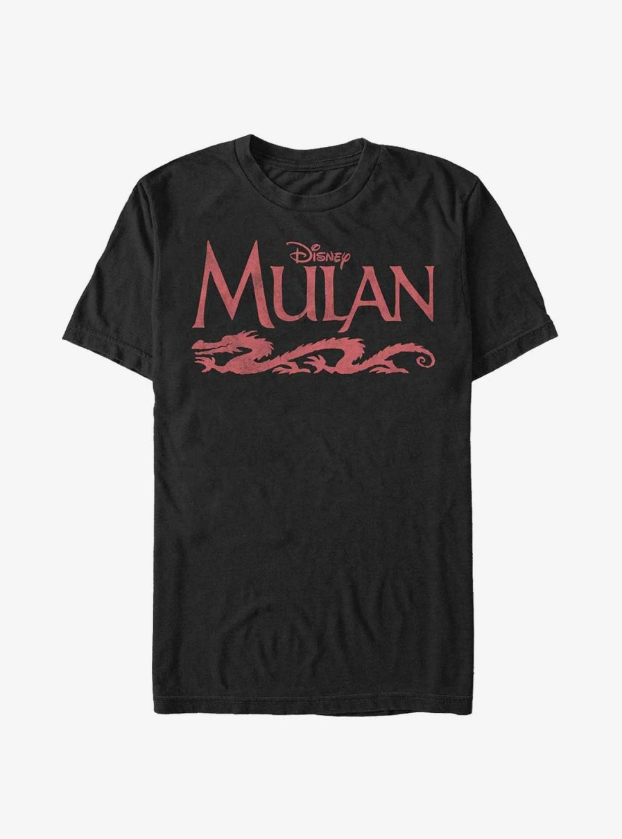 Adults * | Shoping Disney Mulan Logo T-Shirt